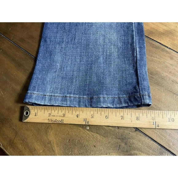 Wrangler Bootcut Blue Jeans Women's Size 11x32 09MWZAH - Picture 8 of 9